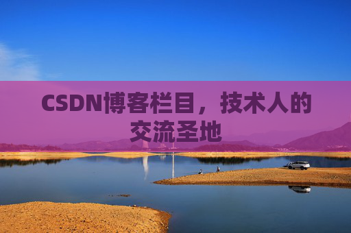 CSDN博客栏目，技术人的交流圣地